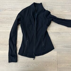 Black Lululemon Zip Up Jacket
